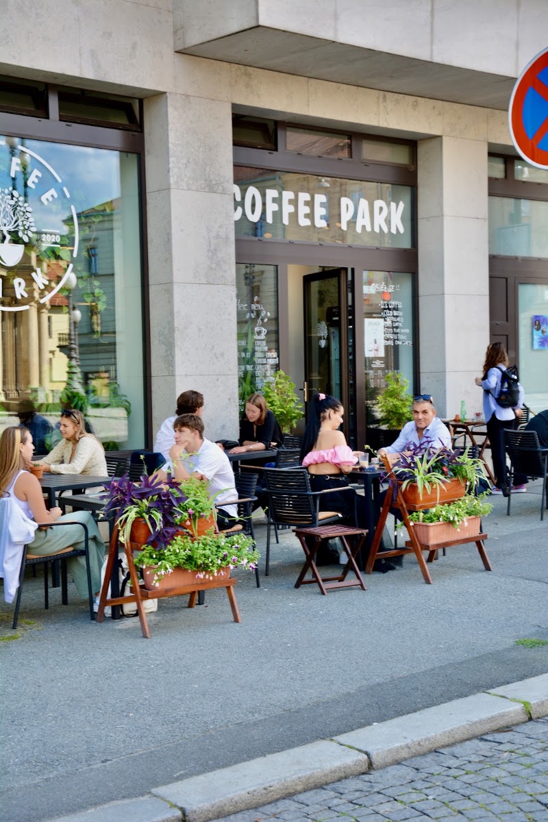 Coffee park in Pilsen