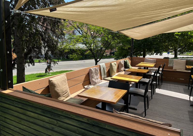 Rotatoria caffè Medlánky in Brno