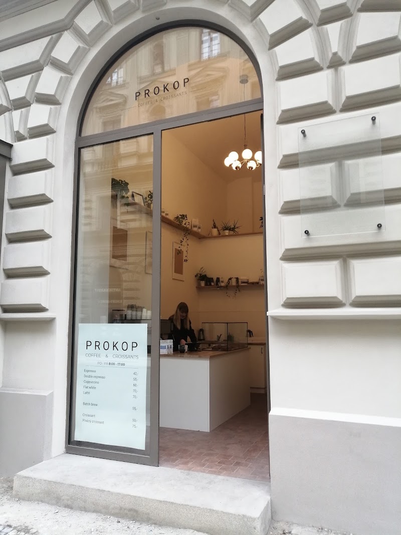 PROKOP coffee & croissants in Prague