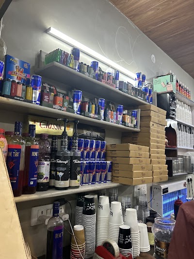 Interior of Krust before coffee in