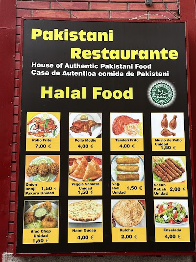 Pakistani Restaurante atmosphere