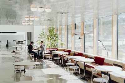 Interior of Sauleda Pastissers in Barcelona