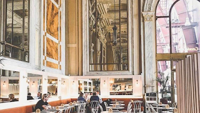Interior of Cafe Royal in Antwerp