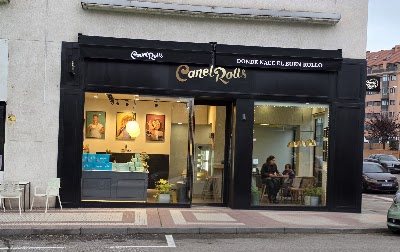 Interior of Canel Rolls Castellana in Madrid