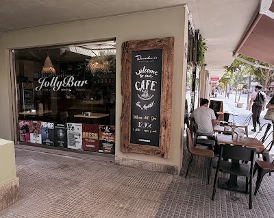 Interior of Jolly bar ibiza in Ibiza