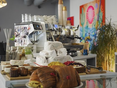 Interior of Version Coffee in 120 00 Prague