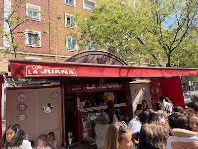 Interior of Café La Juana in Madrid