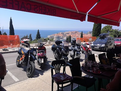 Interior of Bikers Cafe in Dubrovnik