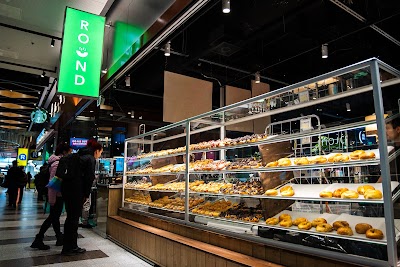 Interior of Round Kamppi Café in Helsinki