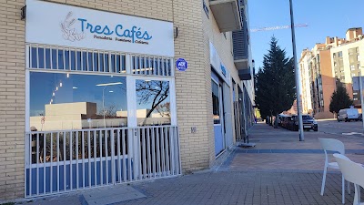 Interior of Tres Cafés in Madrid