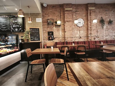 Interior of Relax Coffee in NW11 8EE