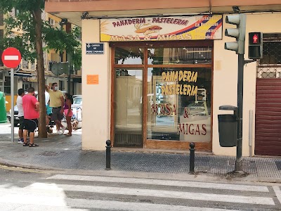 Interior of La Cafetería de Masa y Migas in Spain