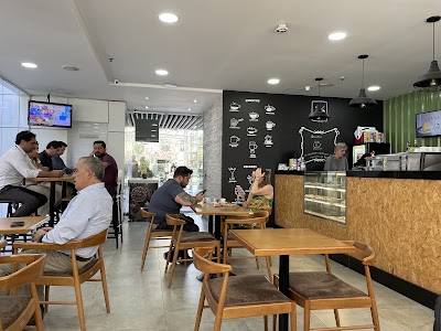 Interior of Sterna Café Berrini in