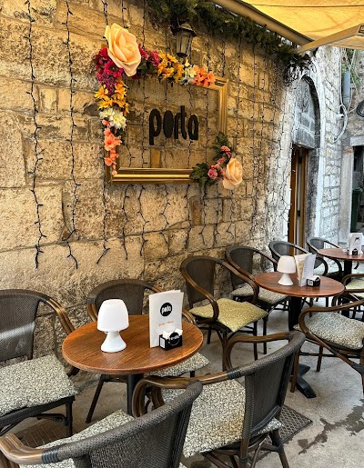 Interior of Cafe Bar Porta in Split