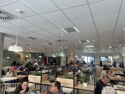 Interior of Cafeteria Hospital Toledo in Toledo