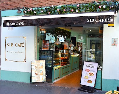 Interior of SIB Cafe in Valencia