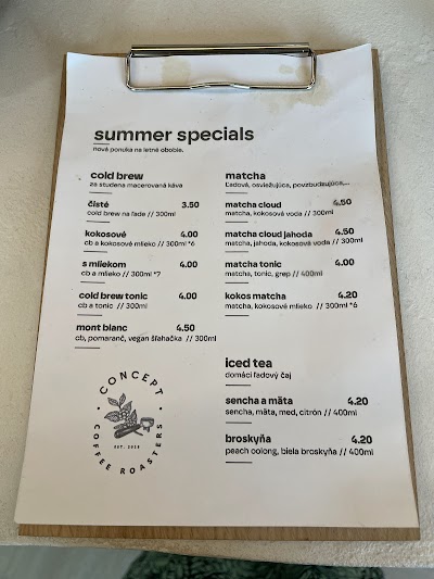 Concept Coffee Bratislava atmosphere