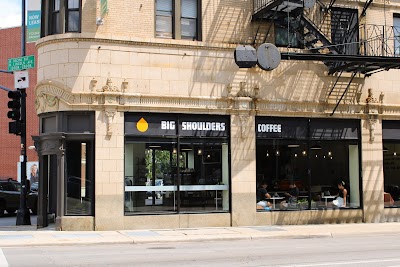 Interior of Big Shoulders Coffee in Illinois 60614