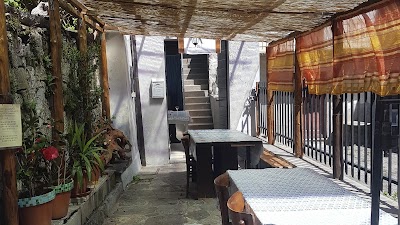 Interior of Bar La Rondinella in Cannero Riviera