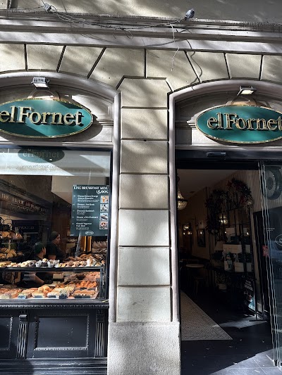 Interior of El Fornet in Barcelona