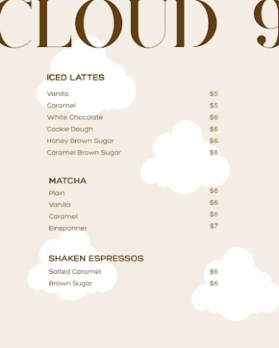 Cloud 9 Caffeine coffee