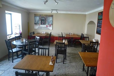 Interior of Cafe Creperie Strakaty krlik in 266 01 Beroun