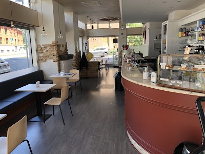 Interior of Cafe Solaire in Bergamo