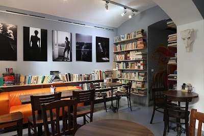 Interior of Prostě kafe in Prague