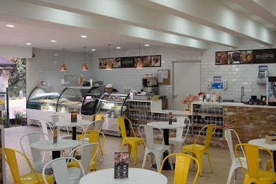 Interior of Café Delicatto in 0
