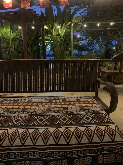 Interior of Gạo coffee,tea& vegan food in