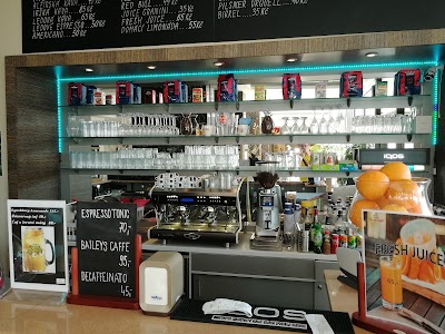 Interior of Pauza Caffe in Prague
