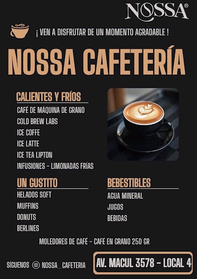 Nossa cafetería heladería atmosphere