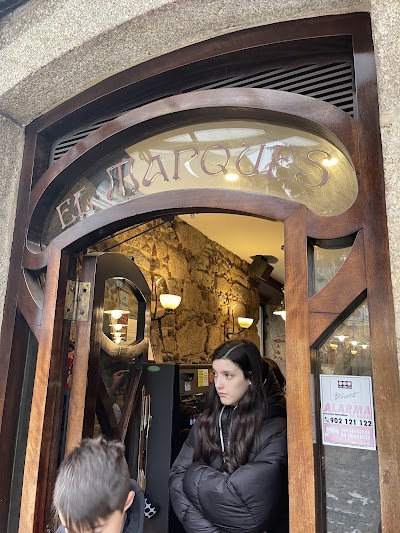 Interior of Café Marqués in Ferrol