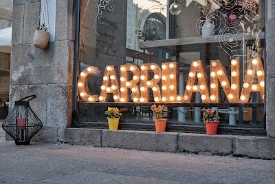 Interior of Café Carrilana in Santiago de Compostela