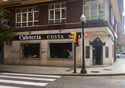 Interior of Cafe Costa 94 in Gijón