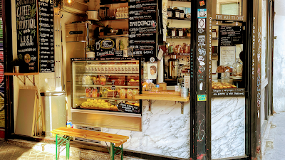 Interior of Luso Coffee Shop in Madrid