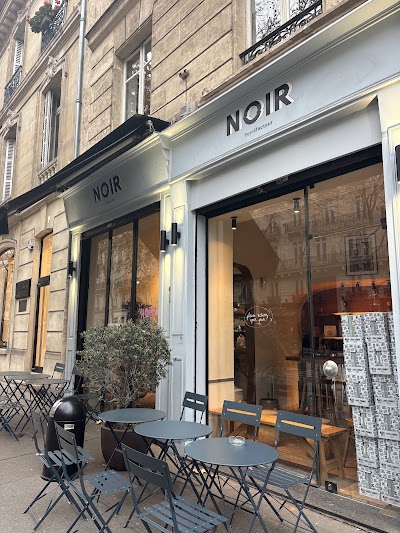 Interior of Noir Barista in Paris